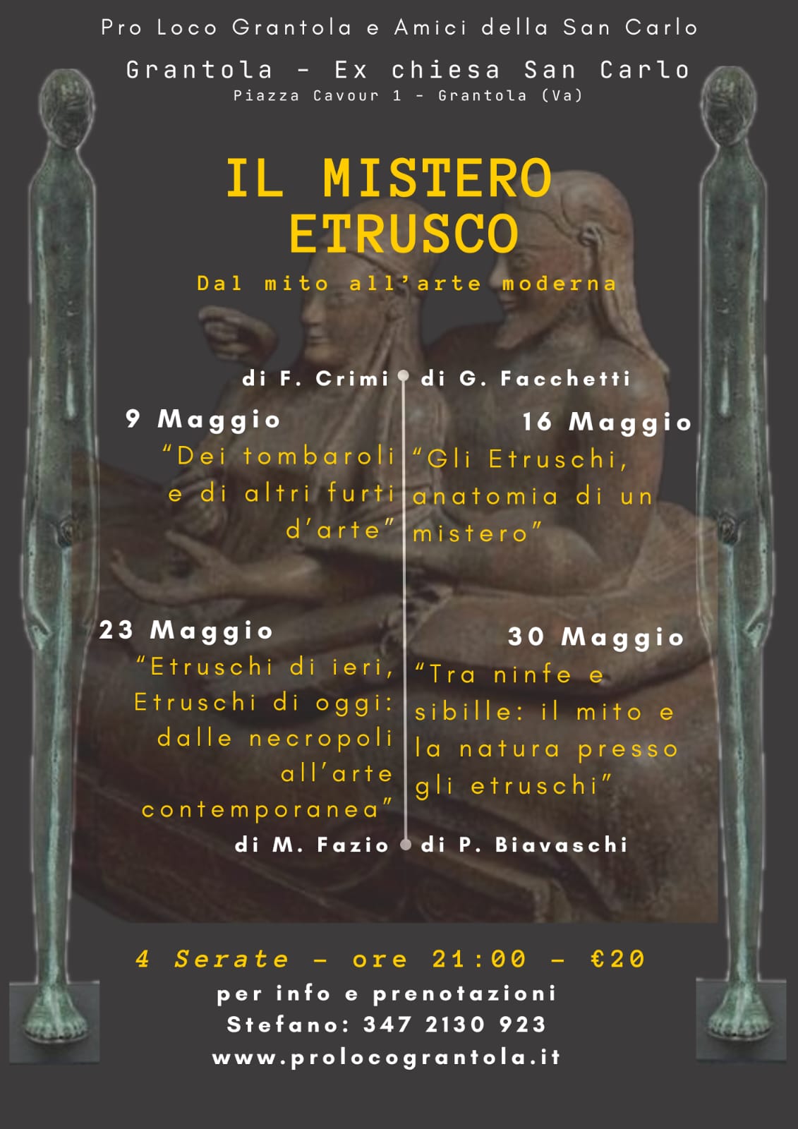 Scopri di più sull'articolo Il mistero etrusco – corso d’arte